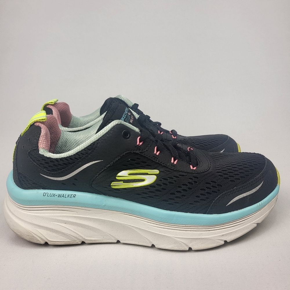 Skechers Womens Shoes Size 8 D'Lux Walker Infinite Motion  Walking Sneakers